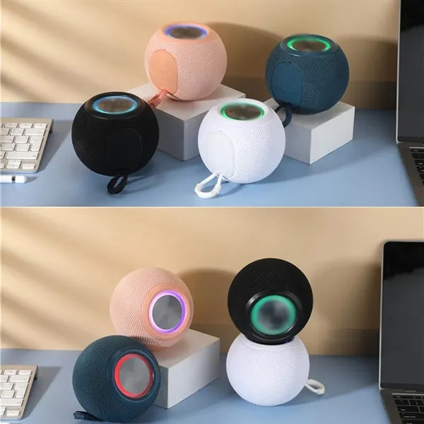 Outdoors home travel bass ultra portable bluetooth speaker