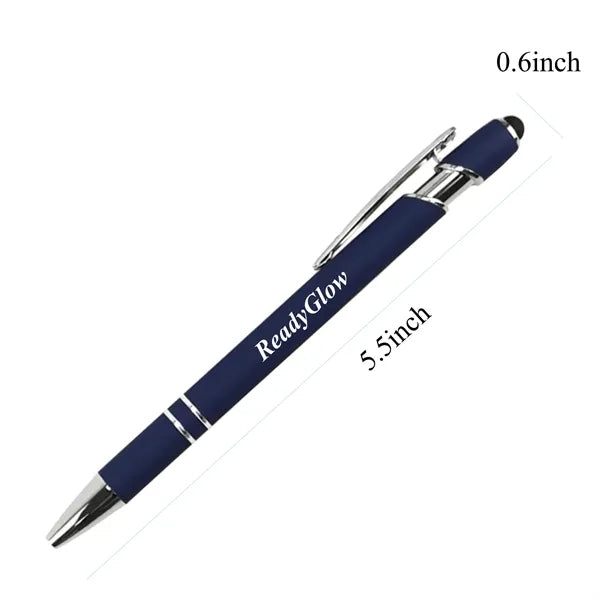 Soft-Touch Stylus Pen 1mm Medium Point Black Ink for Office