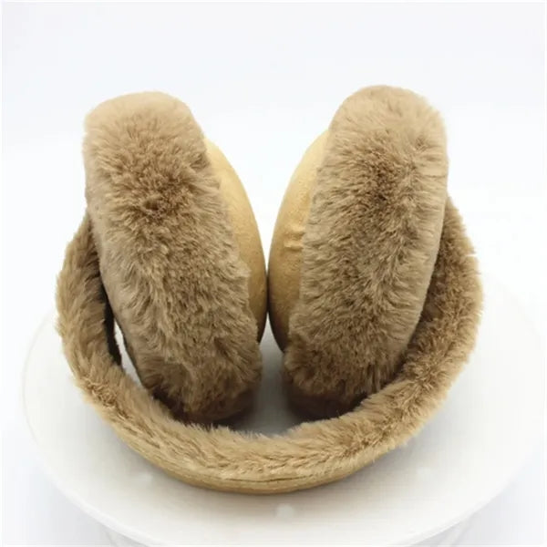 Soft Fleece Winter Earmuffs Eco-Friendly Terry Fabric