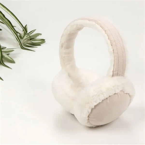 Soft Fleece Winter Earmuffs Eco-Friendly Terry Fabric