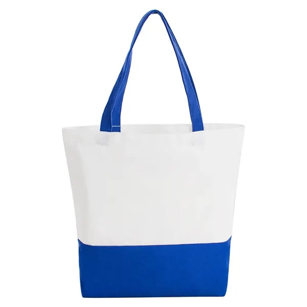 Two Tone Canvas Tote Bag