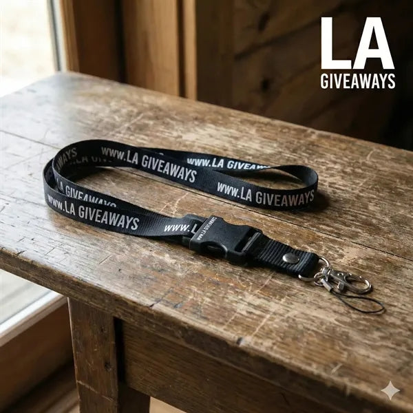 USB Lanyard with Clip and Buckle for Giveaways Items!