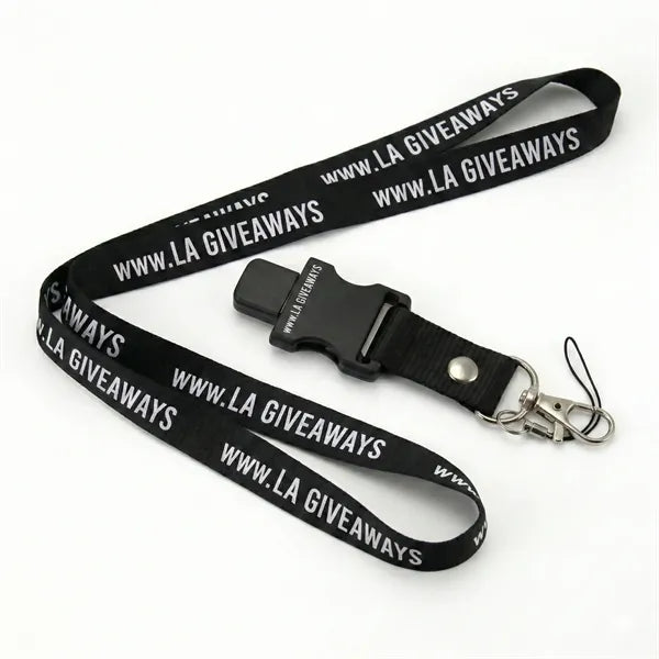 USB Lanyard with Clip and Buckle for Giveaways Items!