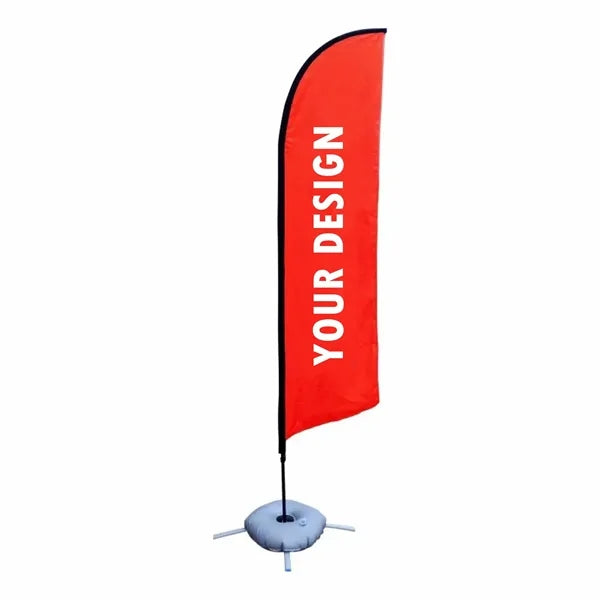 Knife-type Advertising Flag