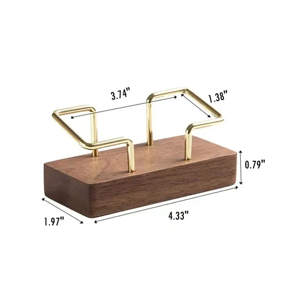 Wood Card Holder