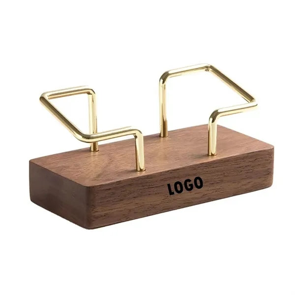 Wood Card Holder