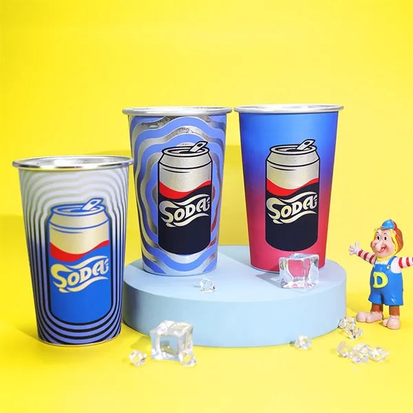 15oz Aluminum Color-changing Cup
