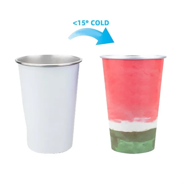 15oz Aluminum Color-changing Cup