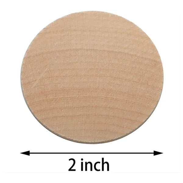 Rounds Wooden Coins Tokens
