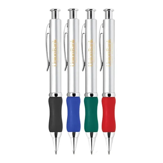 Union Printed - Grip Brass Click Metal Pen