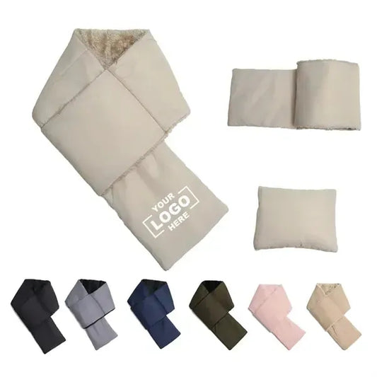 Compact Foldable Fleece Neck Warmer