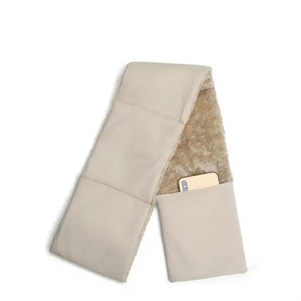 Compact Foldable Fleece Neck Warmer