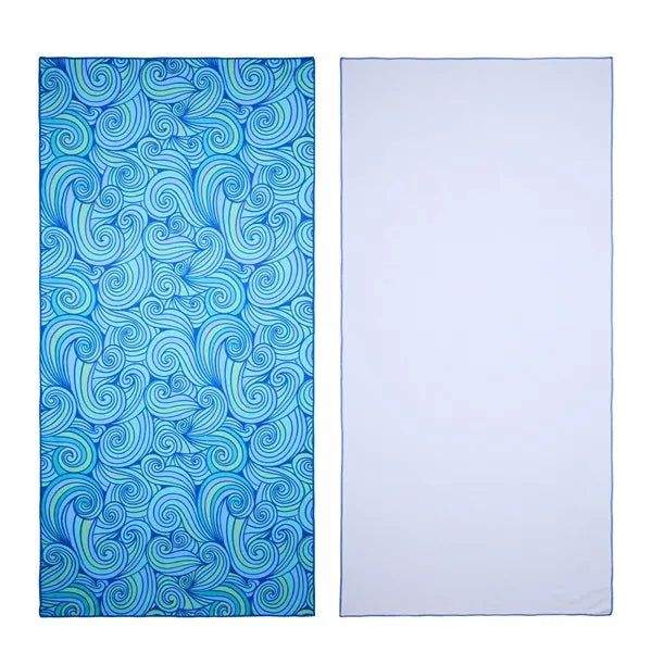 400GSM Microfiber Quick Dry Sublimated Beach Towel