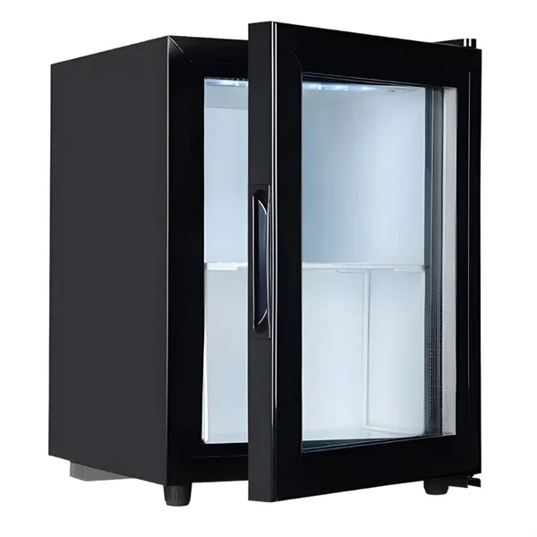25L Mini Fridge with Glass Door