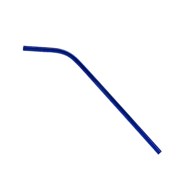 Set of 2 Bent Stainless Steel Straws