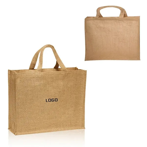 Eco-Friendly Large Durable Jute Tote Bag