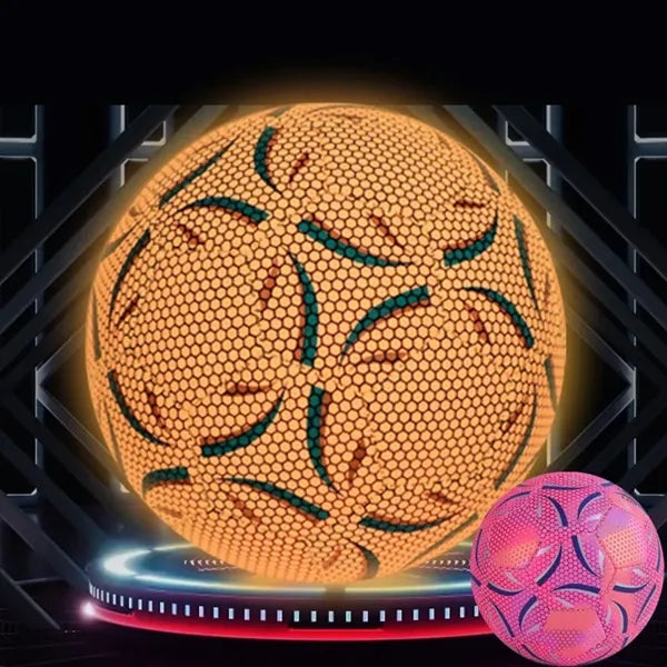 Full Size Light Up Training Soccer Glow Practice Football