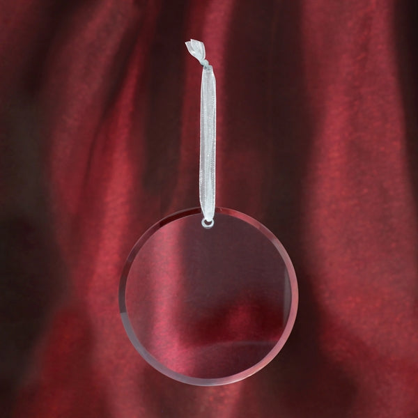 Round Glass Ornament