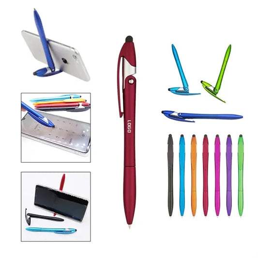 Yoga Stylus Ballpoint Pen And Phone Stand