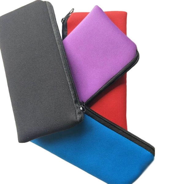 Neoprene Zippered Pencil Pouch