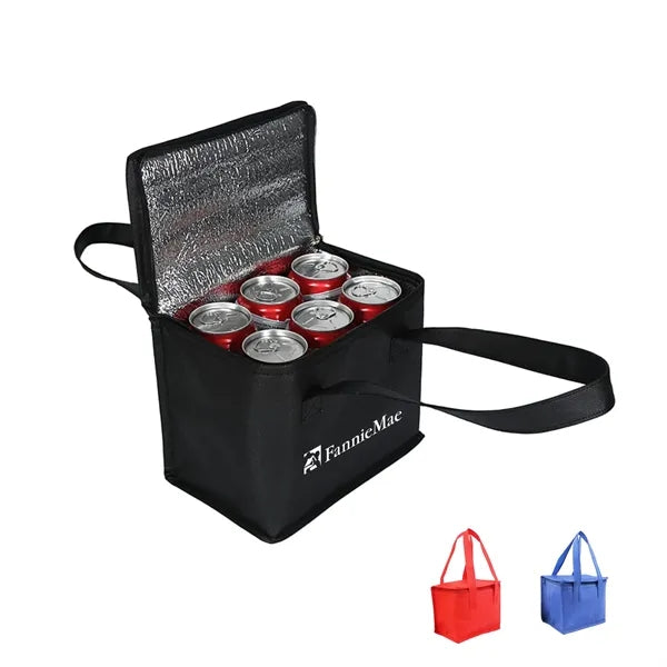 Mini Non-Woven Insulated Cooler Bag - Ocean