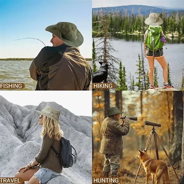 Wide Brim Fishing Sun Boonie Hat