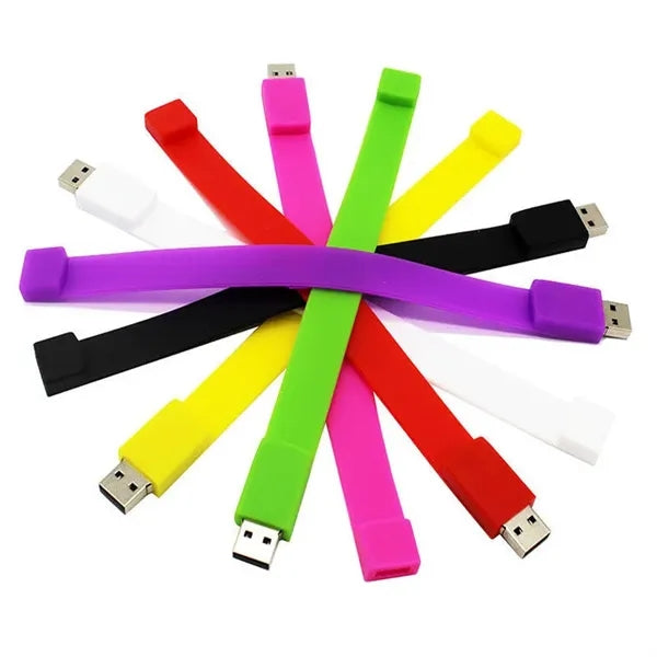 Silicone Bracelet Wrist USB Flash Drive