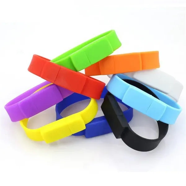 Silicone Bracelet Wrist USB Flash Drive