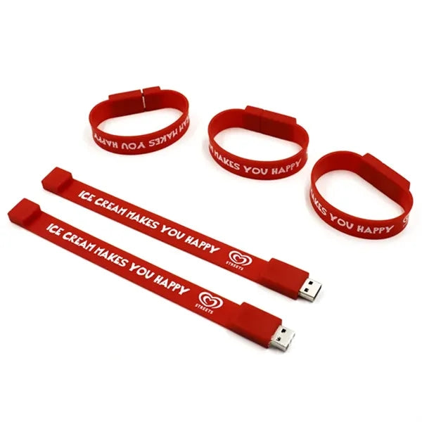 Silicone Bracelet Wrist USB Flash Drive