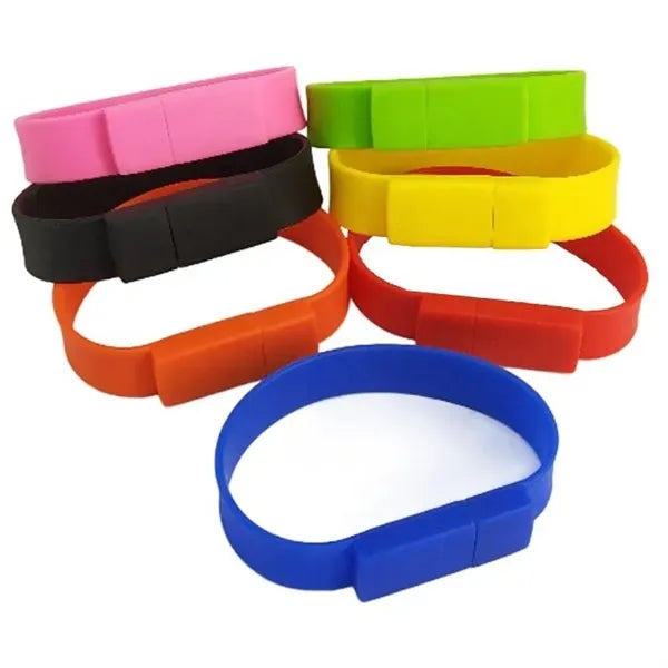 Silicone Bracelet Wrist USB Flash Drive