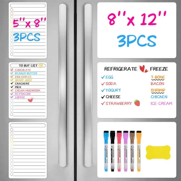 Multicolor Monthly Calendar for Fridge Magnets