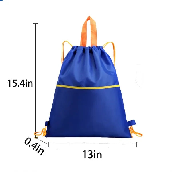 Drawstring Gym Backpack Sack