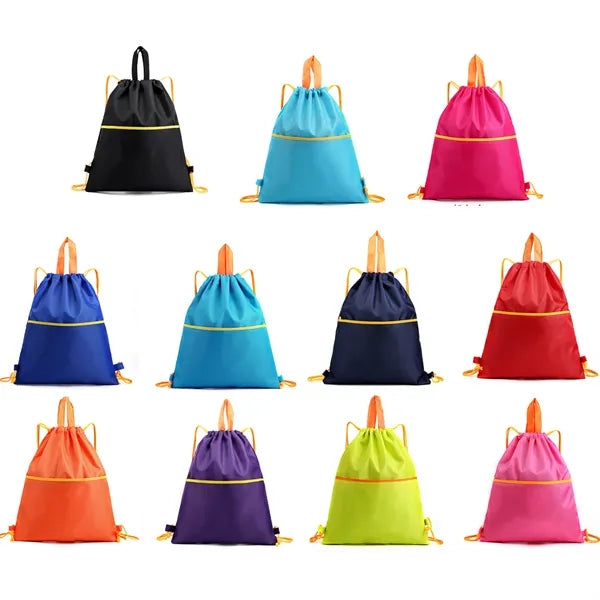 Drawstring Gym Backpack Sack
