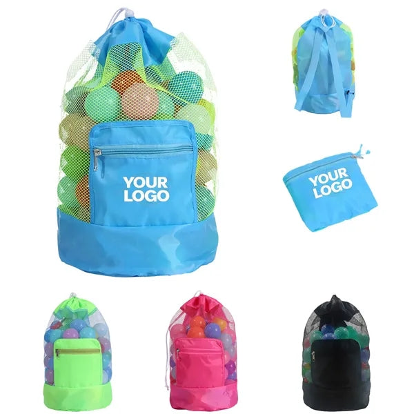 Large Mesh Beach Toy Storage Bag