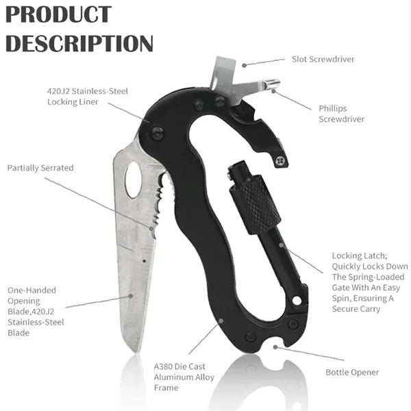 Multi Function Portable Climbing Tool