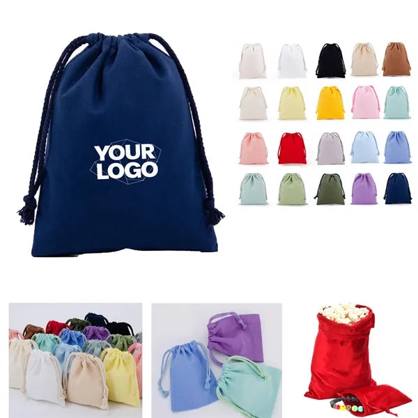 Cotton Drawstring Gift Pouch