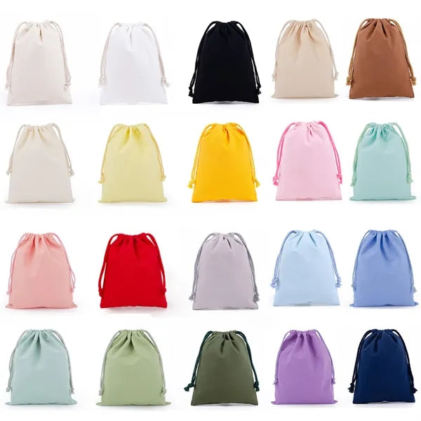 Cotton Drawstring Gift Pouch