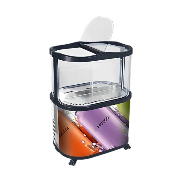 110L Open Display Fridge