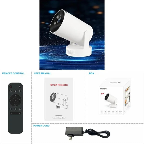 180 Rotatable Smart Proyector for Movie