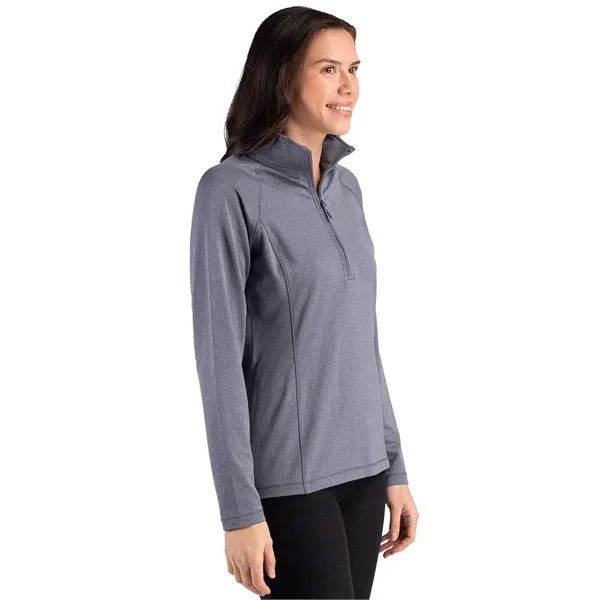 Clique Dash Recycled Womens Quarter Zip Sweatshirt