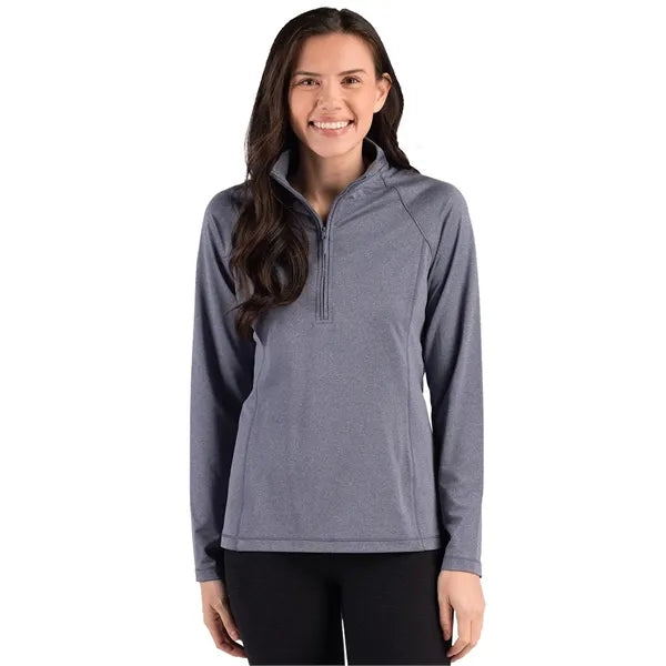 Clique Dash Recycled Womens Quarter Zip Sweatshirt