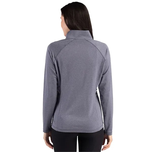 Clique Dash Recycled Womens Quarter Zip Sweatshirt