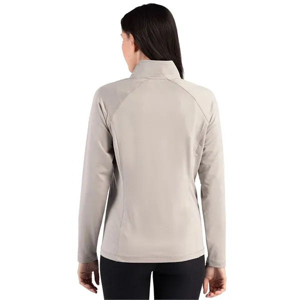 Clique Dash Recycled Womens Quarter Zip Sweatshirt