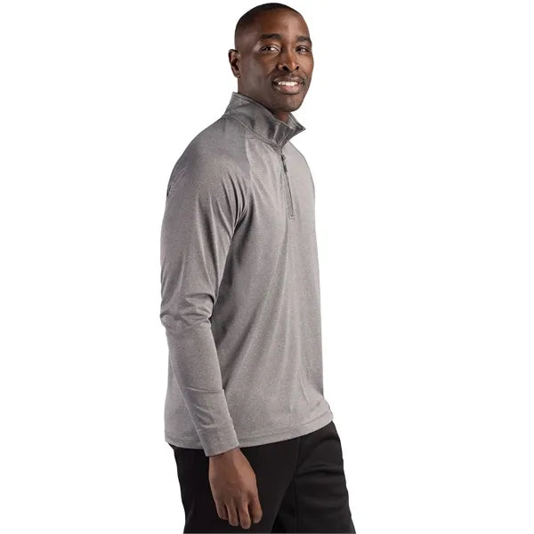 Clique Dash Recycled Mens Quarter Zip Sweatshirt