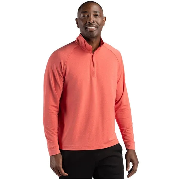 Clique Dash Recycled Mens Quarter Zip Sweatshirt