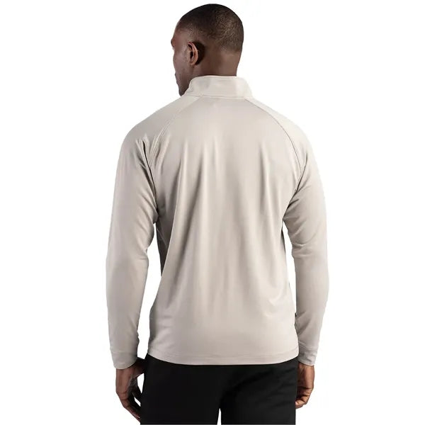 Clique Dash Recycled Mens Quarter Zip Sweatshirt