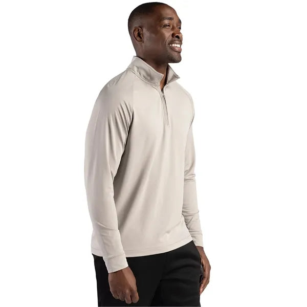 Clique Dash Recycled Mens Quarter Zip Sweatshirt