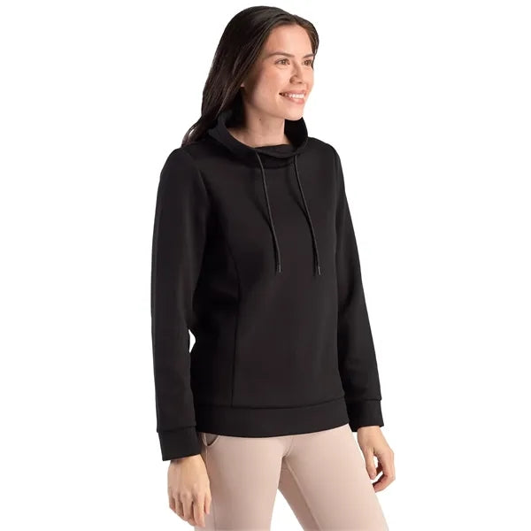 Clique Haven Recycled Womens High Collar Pullover Sweatshirt