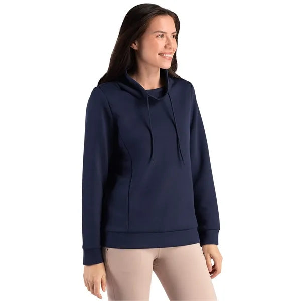 Clique Haven Recycled Womens High Collar Pullover Sweatshirt