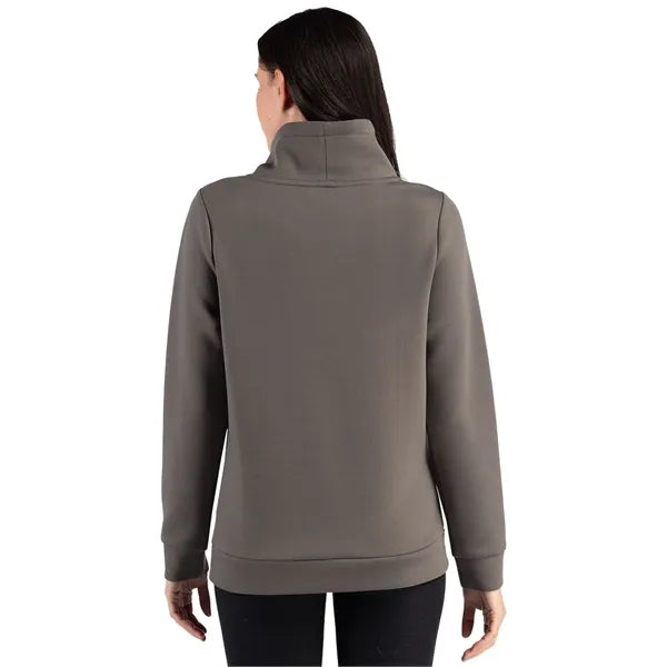 Clique Haven Recycled Womens High Collar Pullover Sweatshirt